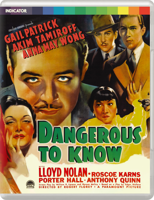 Dangerous To Know (1938) Bluray