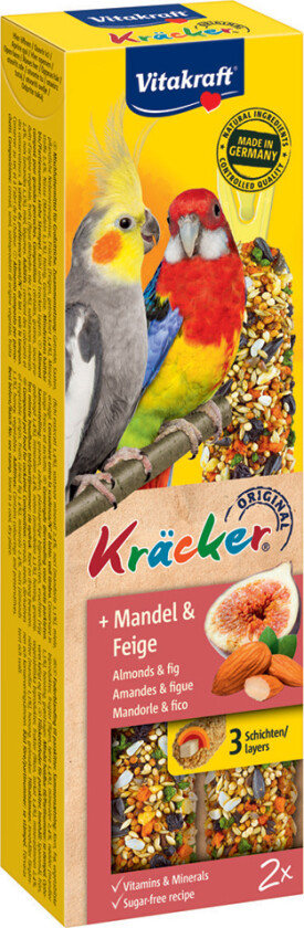 Kjeks for parakitter - 2 stk frukt