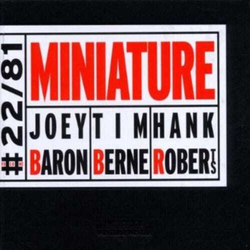 Joey Baron Miniature CD