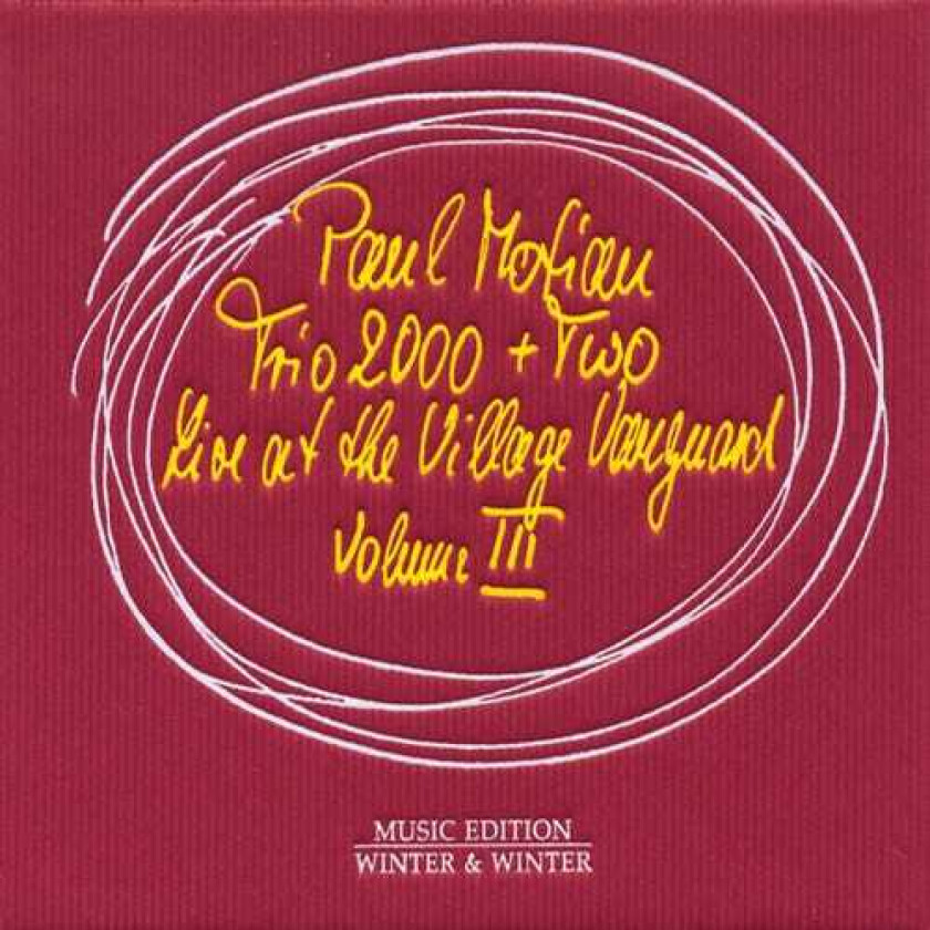 Paul Motian Live At The Village Vanguard Iii CD
