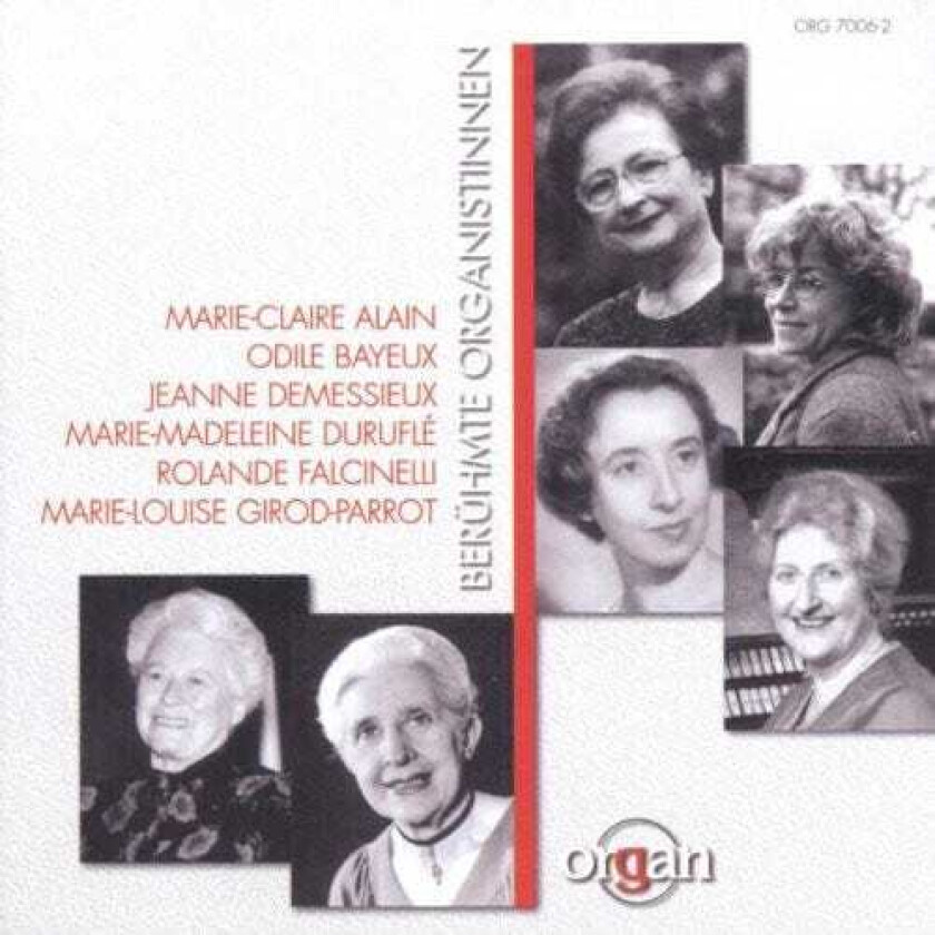 Diverse Artister Famous Woman Organists CD