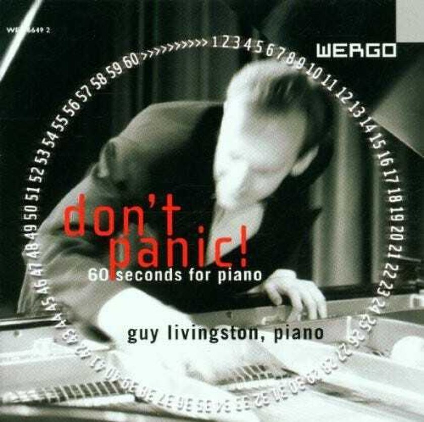 Guy Livingston Don't Panic 60 Seconds For Piano CD