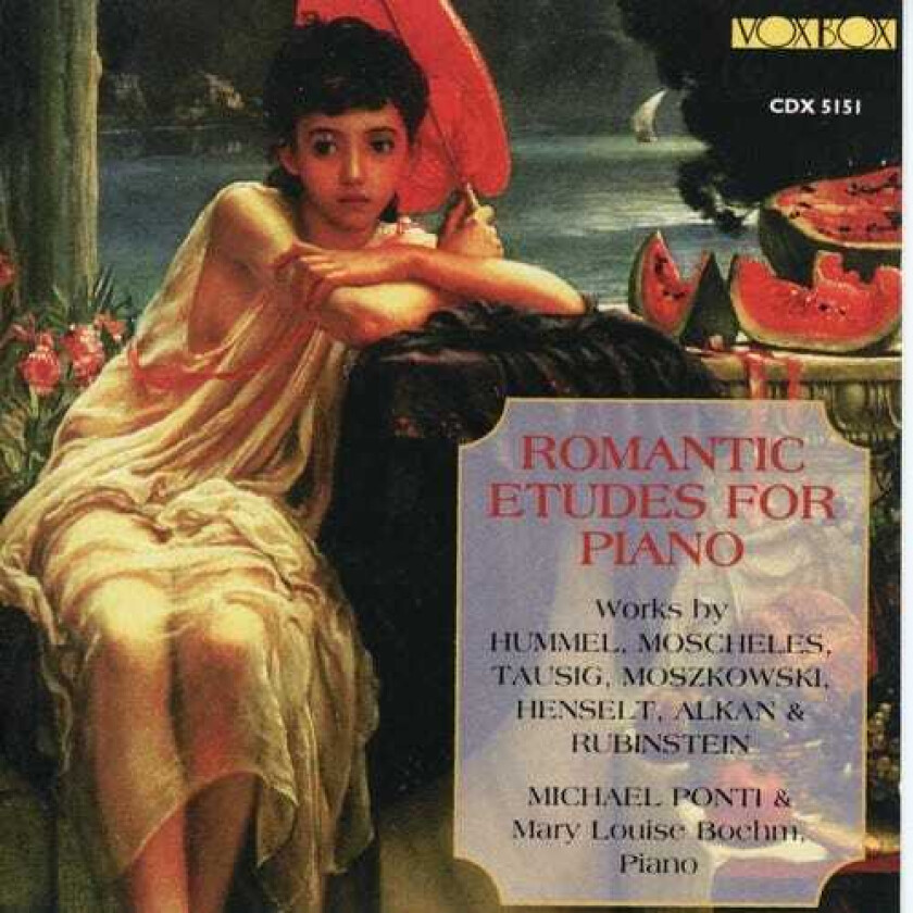 Michael Ponti, Mary Louise Boehm Romantic Etudes For Piano CD