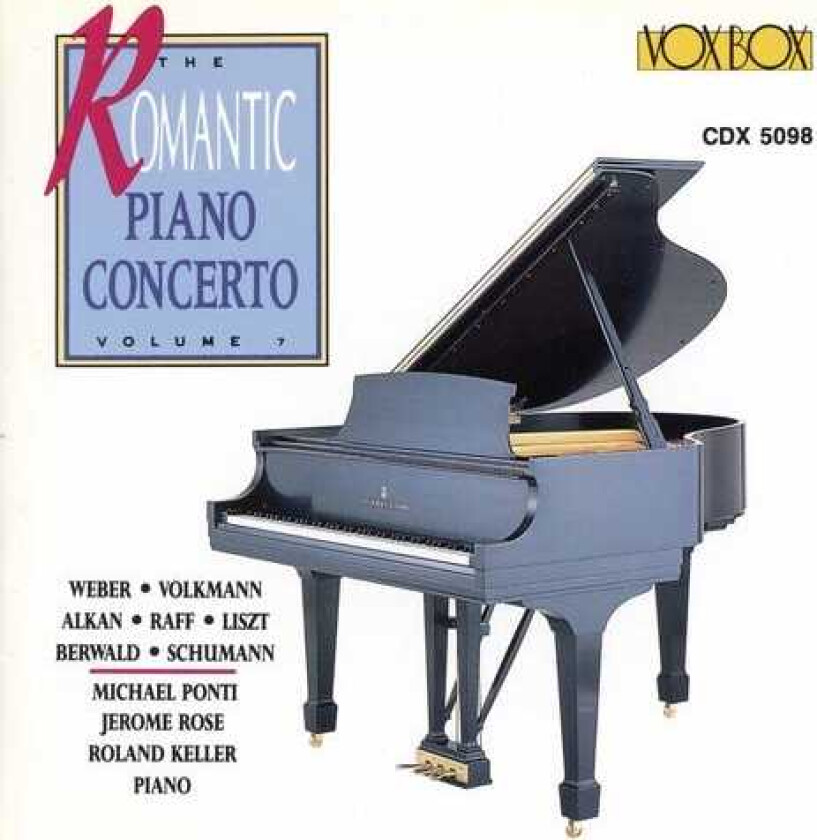 Diverse Artister Romantic Piano Concerto 7 CD