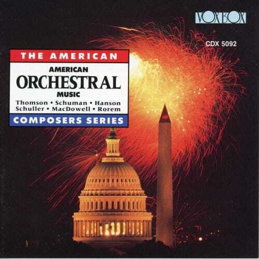 Diverse Artister American Orchestral Music CD