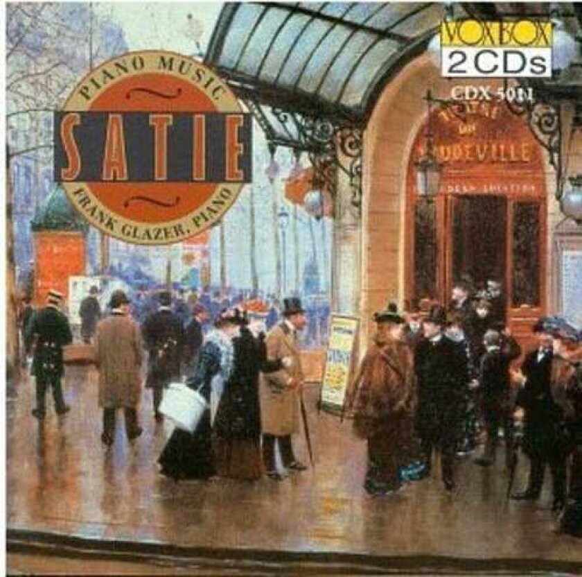 Frank Glazer, Erik Satie Piano Music CD