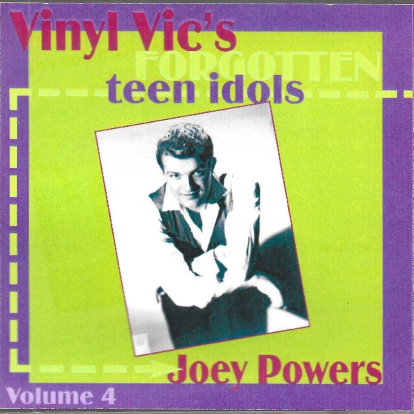 Joey Powers Vinyl Vic's Forgotten Teen Idols 4 CD