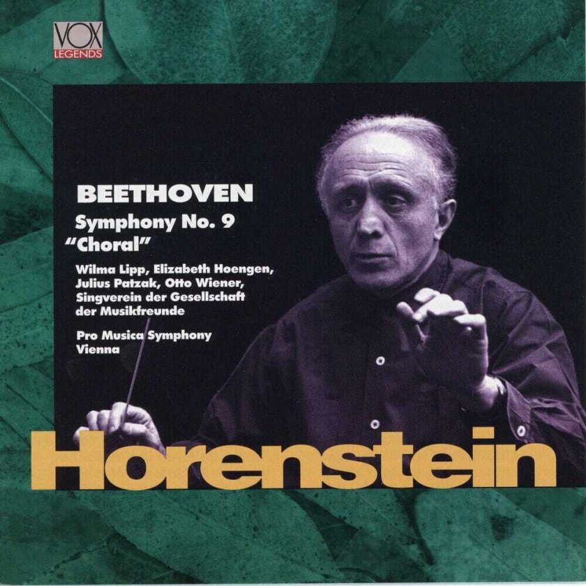 Ludwig van Beethoven, Elisabeth H Ngen, Elisabeth Höngen, Julius Patzak, Otto Wiener, SINGVEREIN DER GESELLSCHAFT DER MUSIKFREUNDE, Wilma Lipp Symphony 9: Choral CD