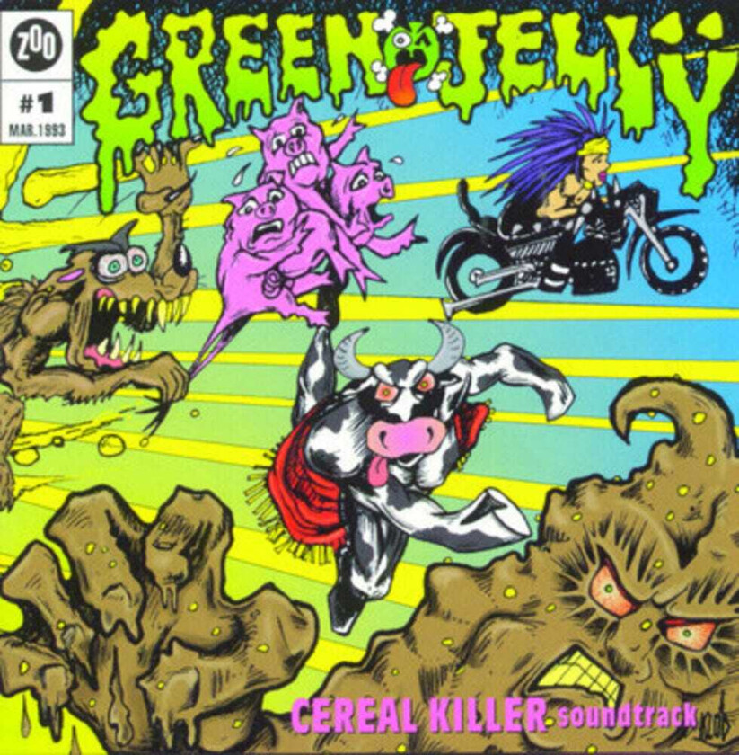 Green Jelly Cereal Killer Soundtrack CD