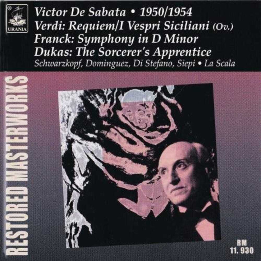 Victor De Sabata, Cesare Siepi, Elisabeth Schwarzkopf, Giuseppe Di Stefano, LA SCALA THEATER CHORUS, Oralia Dominguez Messa Da Requiem CD