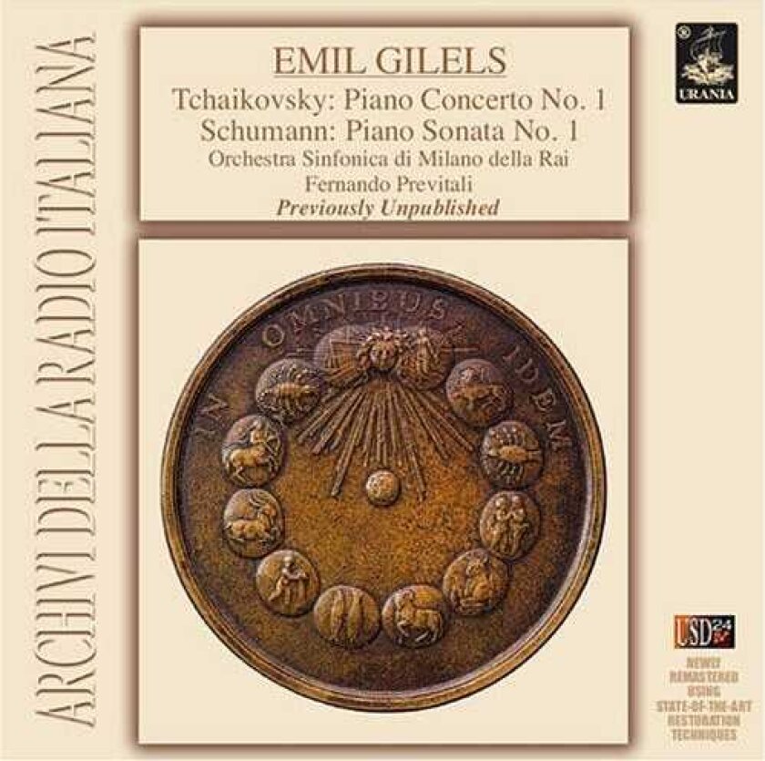 Fernando Previtali, Emil Gilels Piano Concerto CD