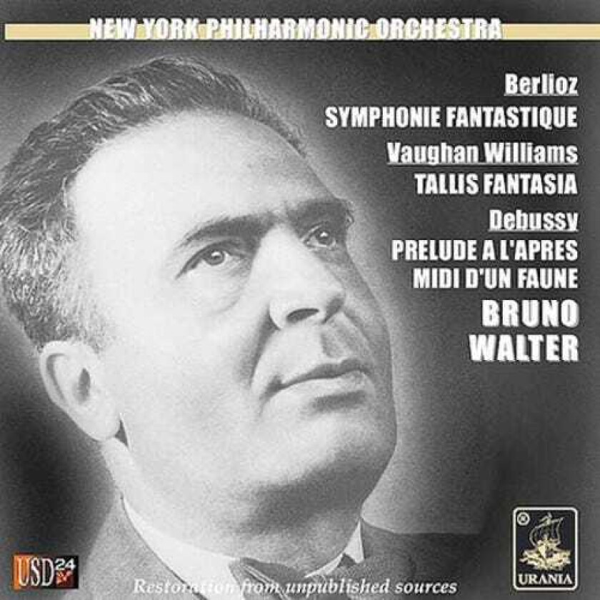 Bruno Walter Symphonie Fantastique / Fantasia / Prelude CD