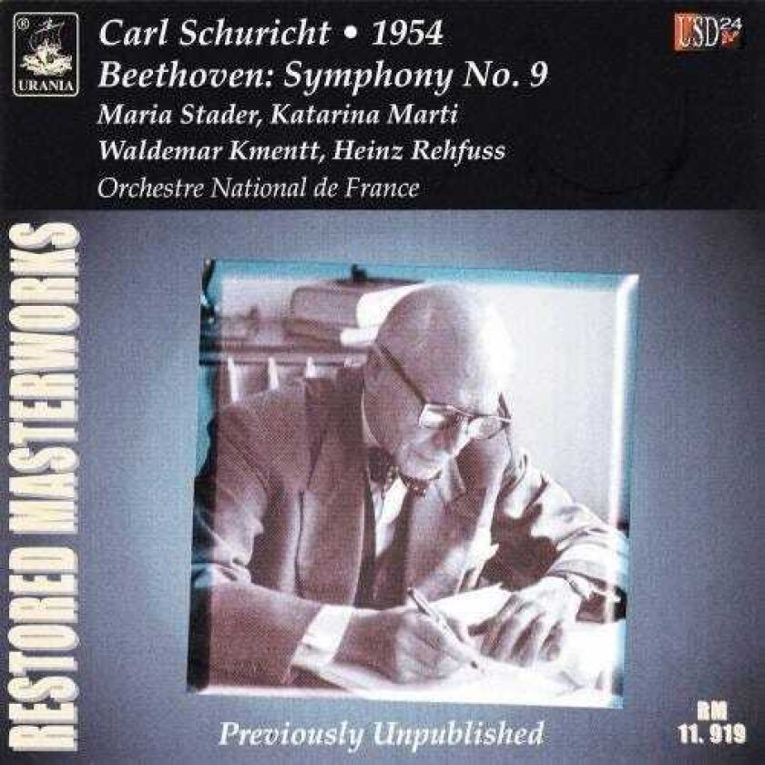 Carl Schuricht Sym 9 CD