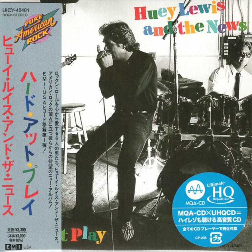 Huey Lewis And The News Hard At Play CD