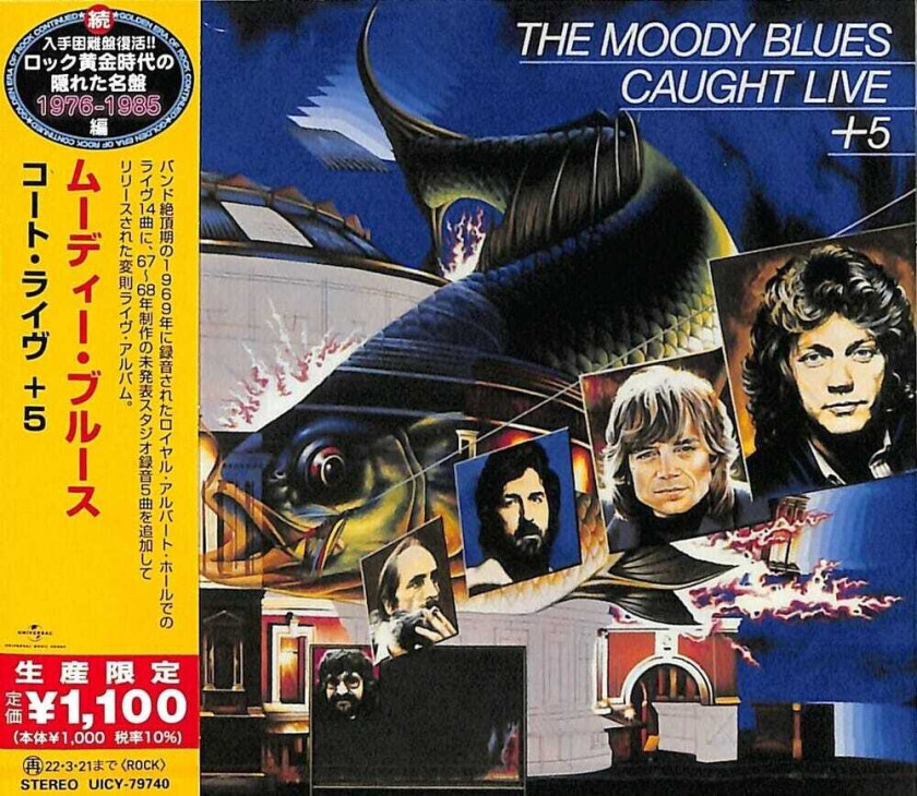 The Moody Blues Caught Live + 5 CD