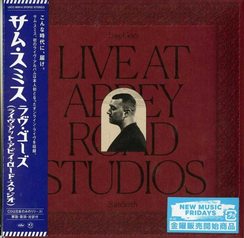 Sam Smith Love Goes (live At Abbey Road Studios) CD