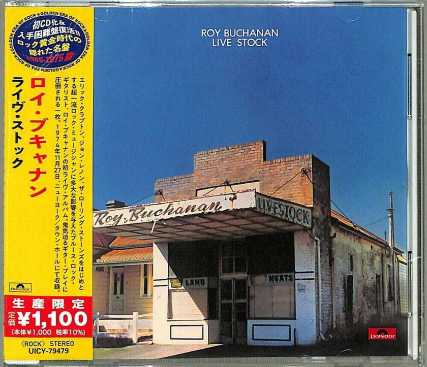 Roy Buchanan Live Stock CD