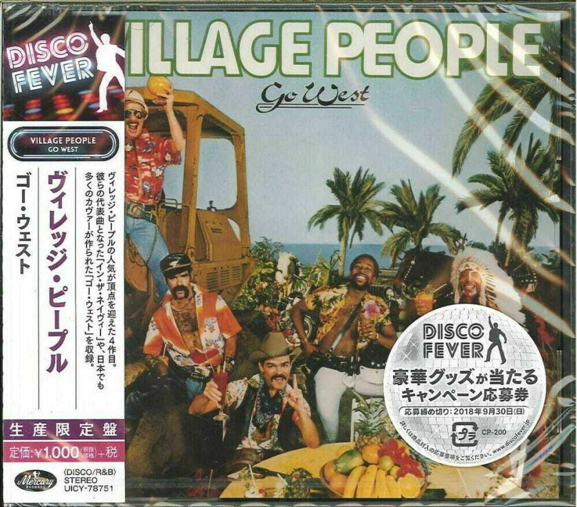 The Village People Go West (disco Fever) CD