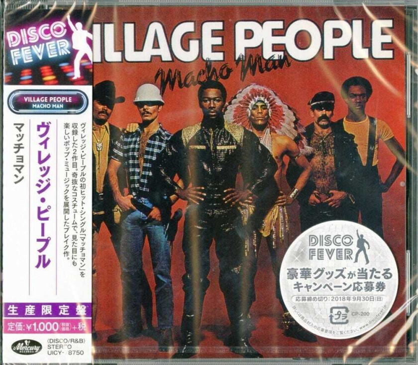 The Village People Macho Man (disco Fever) CD