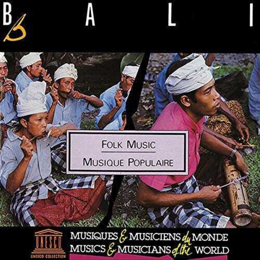 Diverse Artister Bali: Folk Music CD
