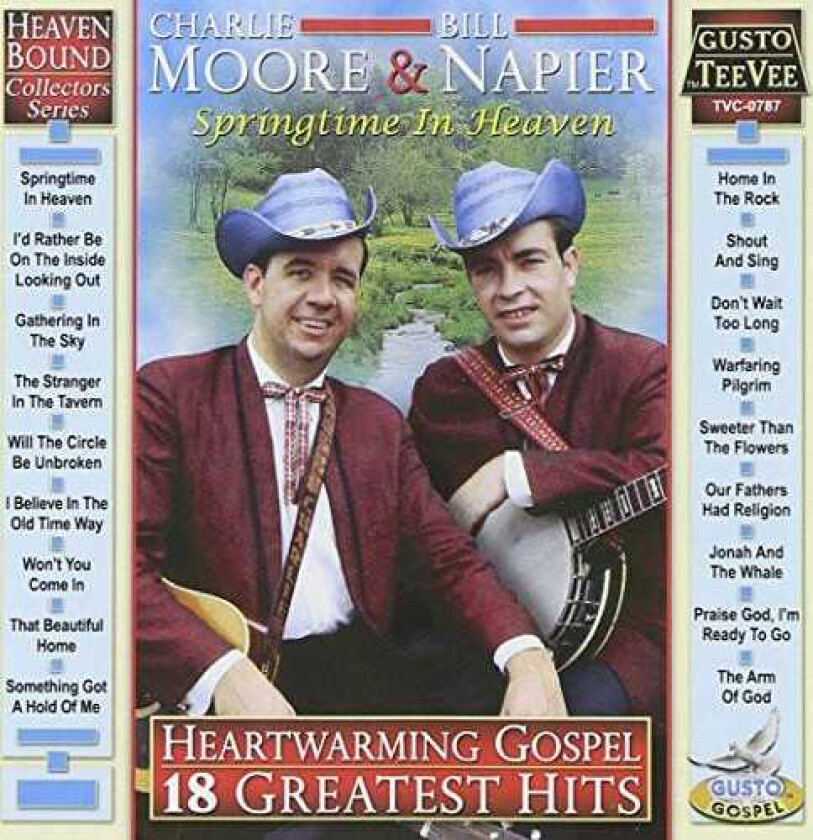 Bill Napier Heartwarming Gospel: 18 Greatest Hits CD