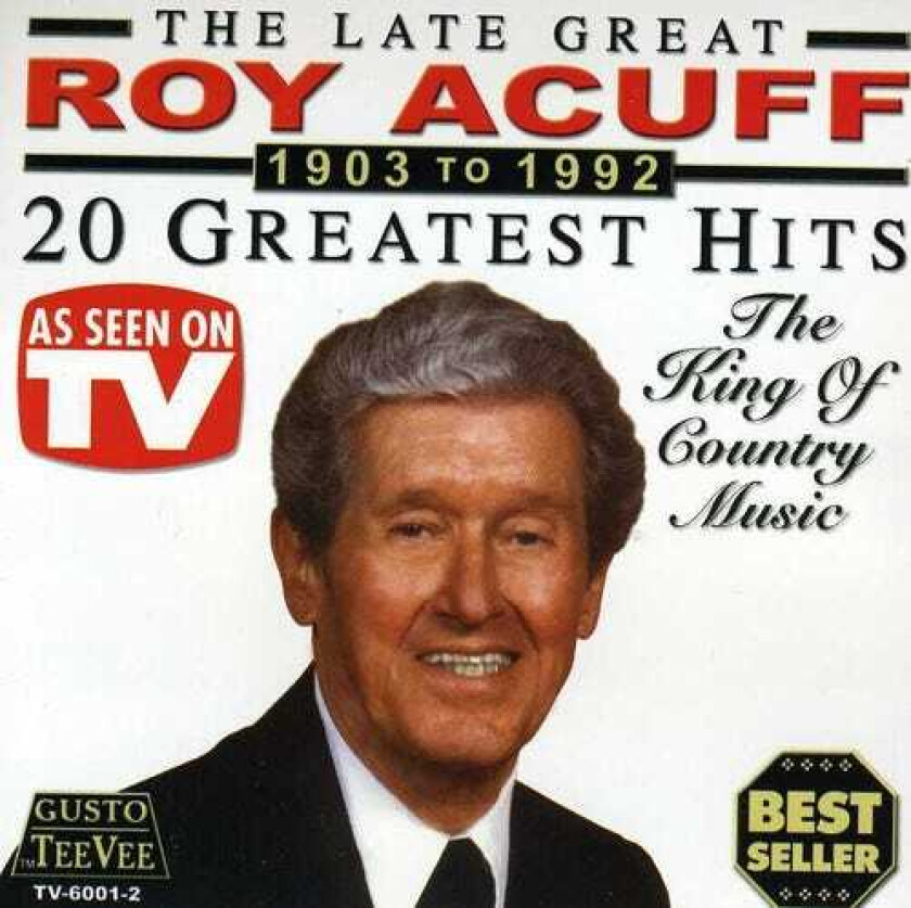 Roy Acuff 20 Greatest Hits CD