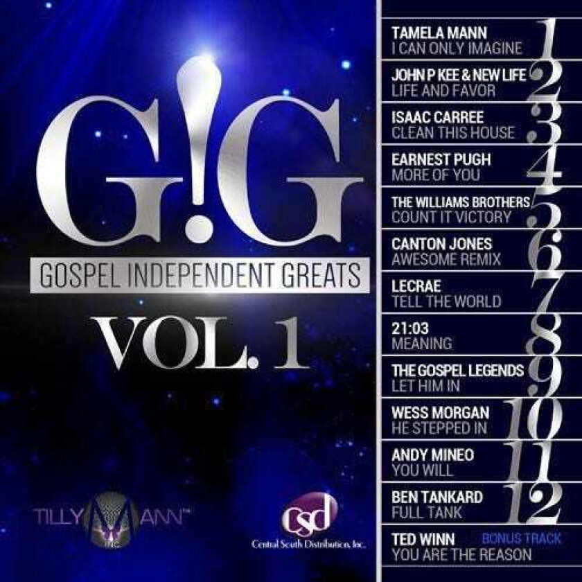 Diverse Artister Gig: Gospel Independent Greats 1 CD