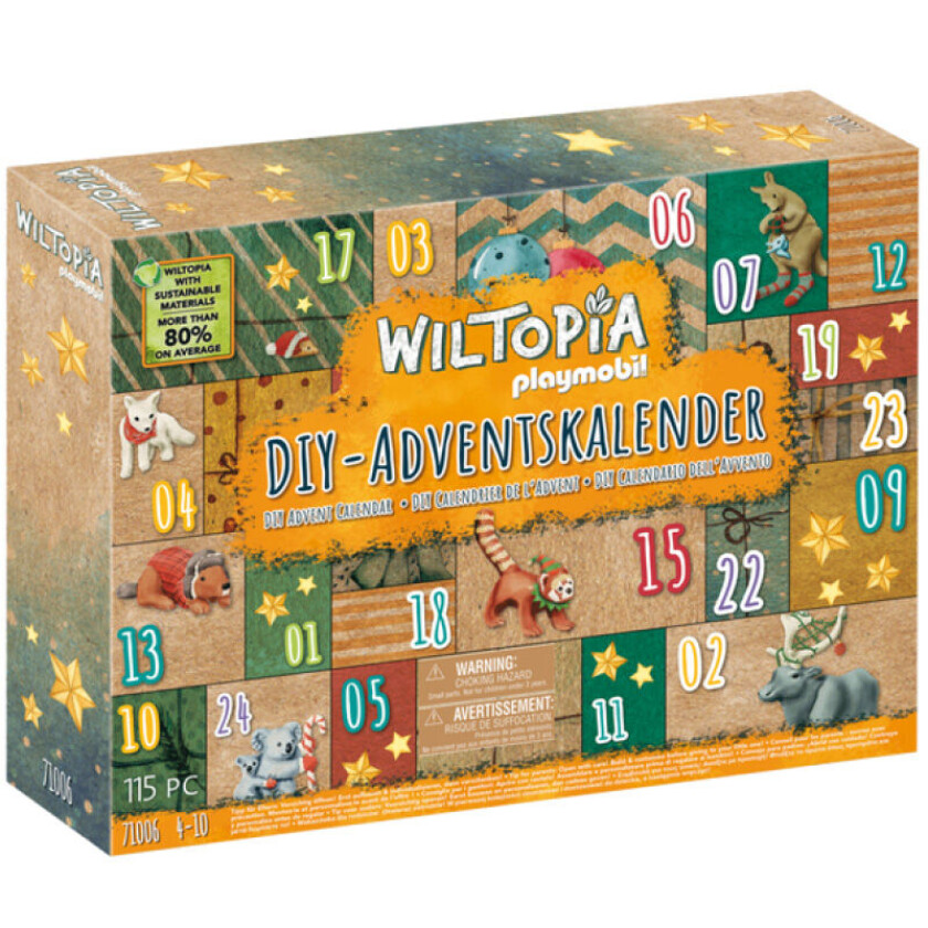 Playmobil Wiltopia Diy Julekalender 71006