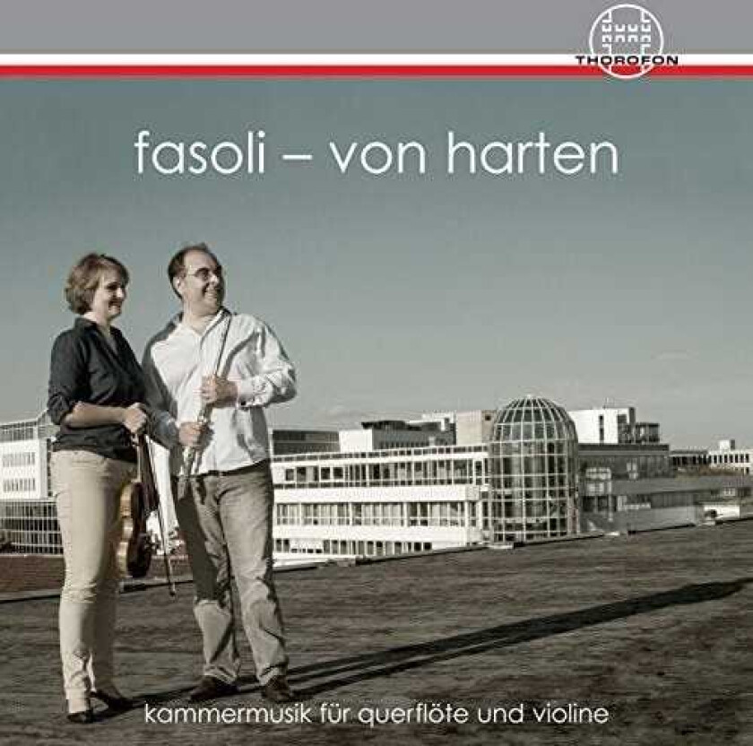 De Boismortier, FasoliVon Harten, Fasoli Chamber Music For Flute & Violin CD