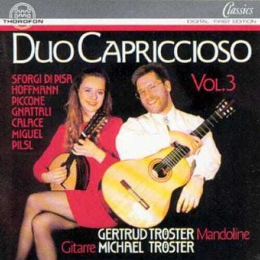 Duo Capriccioso, Fritz Pilsl, Radames Gnattali, Raphael Calace Volume 3 CD