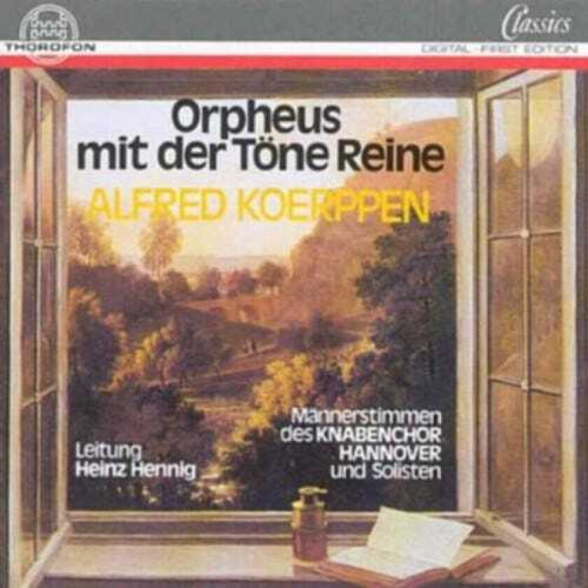 Koerpen, Hennig, Hannover Boys Choir Orpheus Mit Der Tone Reine CD