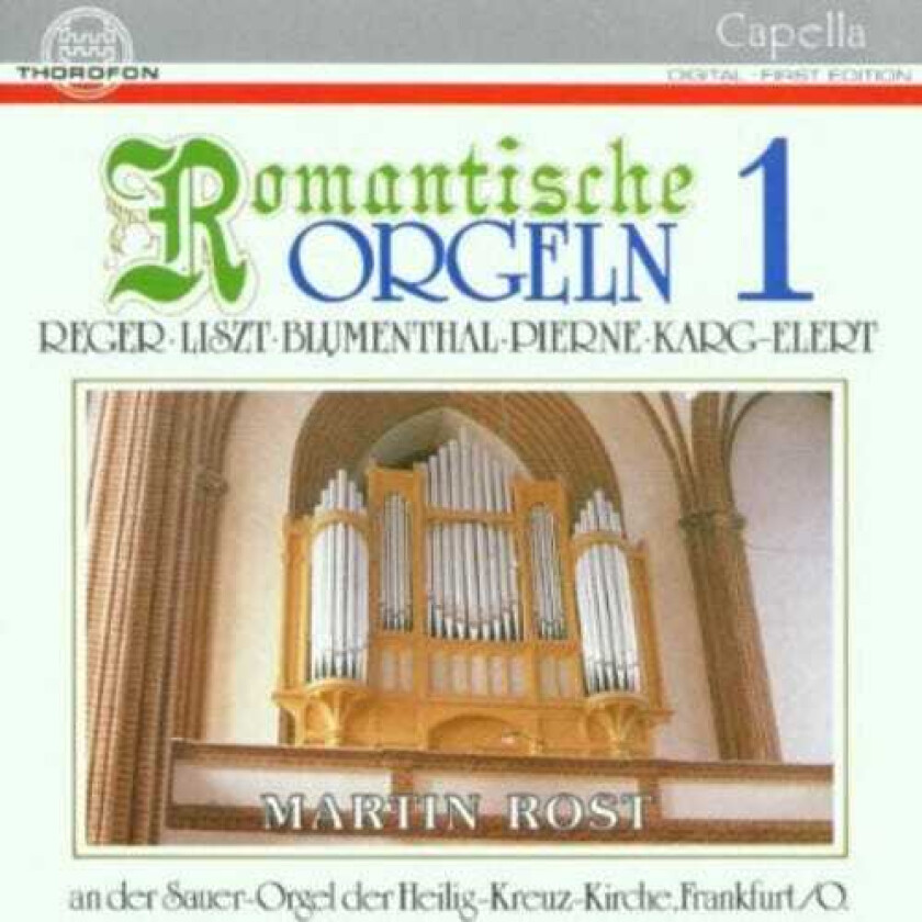 Martin Rost, Gabriel Pierné Romantic Organ Works 1 CD