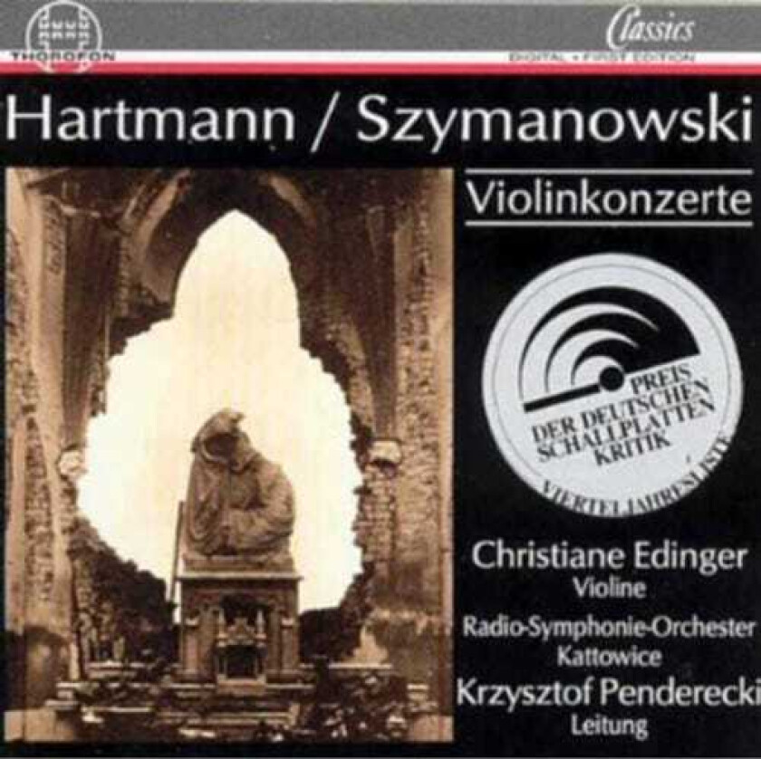 Christiane Edinger Violin Concertos CD
