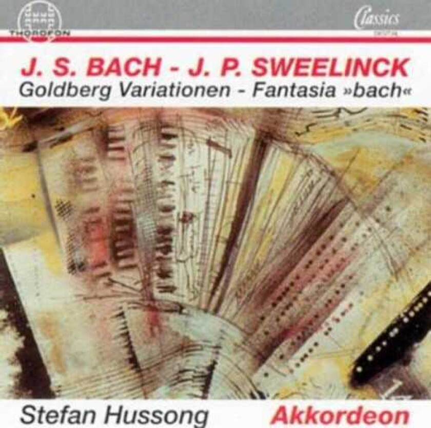 Stefan Hussong, Jan Pieterszoon Sweelinck, Johann Sebastian Bach Goldberg Variations CD