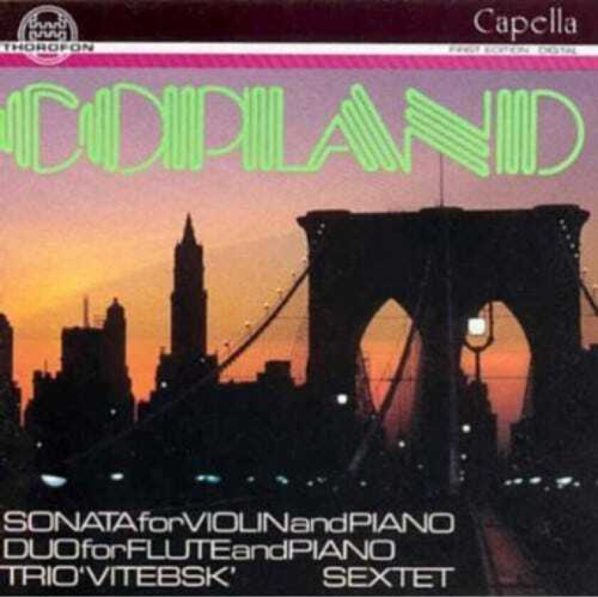 Aaron Copland, Hans Maile, Horst Gobel, Martin Ulrich Senn Vitebsk Trio For Piano Violin & Cello CD