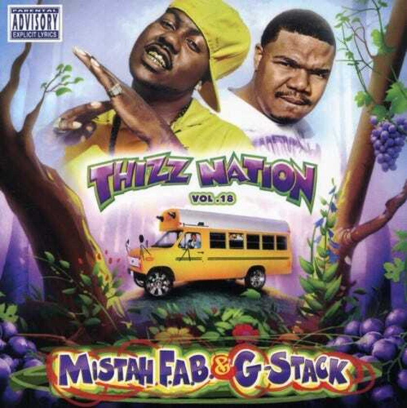 Diverse Artister Thizz Nation 18: Mistah Fab N Gstack CD