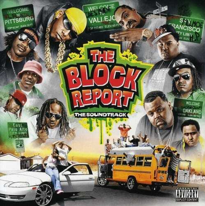 Diverse Artister Thizz Block Report / O.s.t. CD