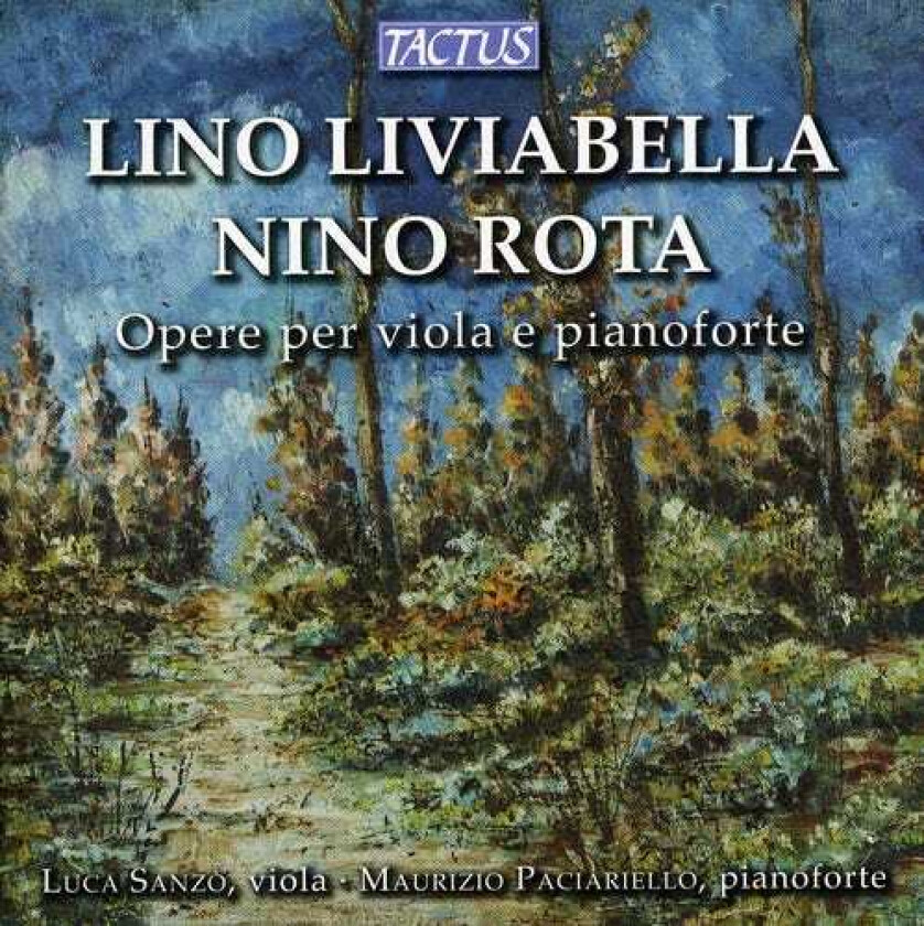 Luca Sanz, Maurizio Paciariello Works For Viola & Piano CD