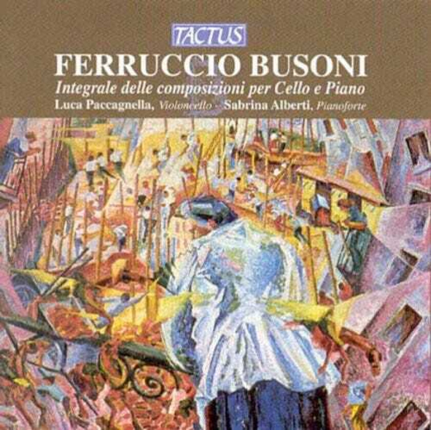 Luca Paccagnella, Sabrina Alberti Cello & Piano Works CD