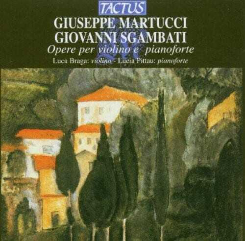 Luca Braga, Lucia Pittau Music For Violin & Piano CD