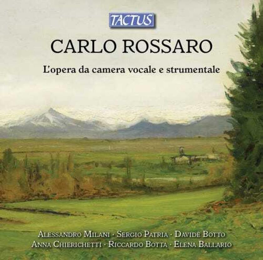 Rossaro, Milani, Ballario Vocal & Instrumental Chamber Music CD