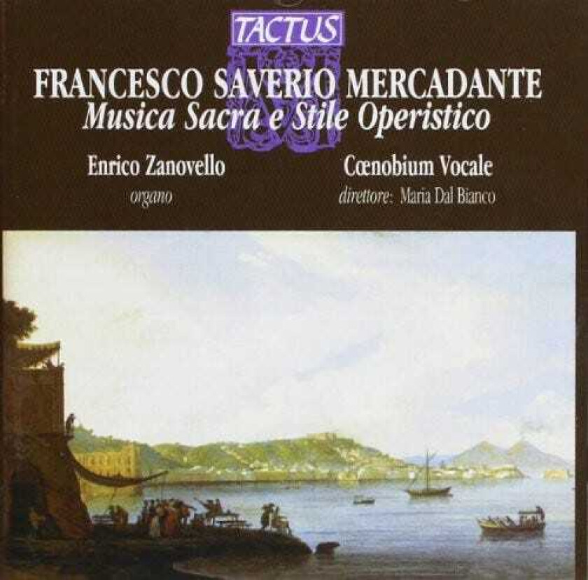 Enrico Zanovello, Emanuele D'Aguanno, Gian Luca Zoccatelli, Marco Ruggeri, Yiannis Vassilakis Sacred Music & Operatic Style CD