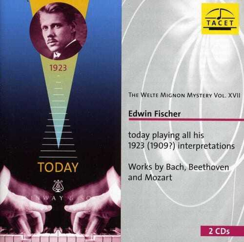 Edwin Fischer Weltemignon Mystery 17: Edwin Fischer CD