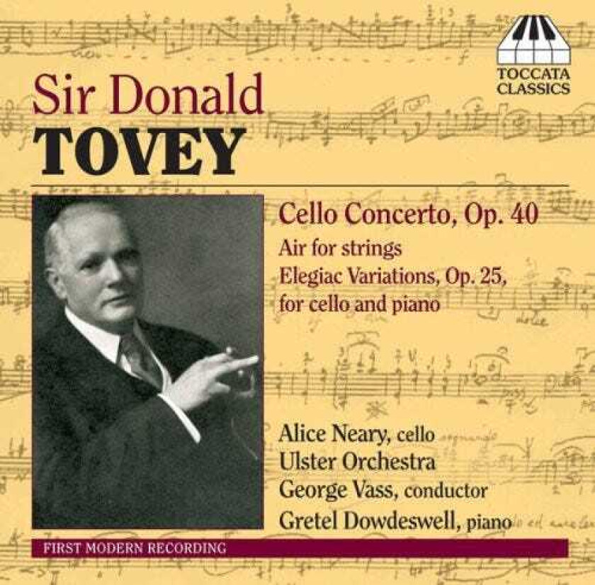 Alice Neary, Gretel Dowdeswell, Donald Francis Tovey Cello Concerto CD