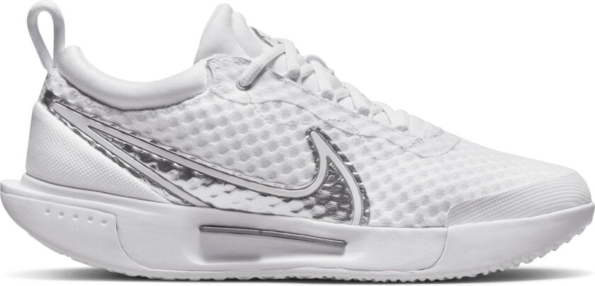 Court Zoom Pro 's, padelsko dame WHITE/METALLIC SILVE