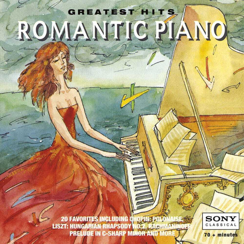 Diverse Artister Romantic Piano CD