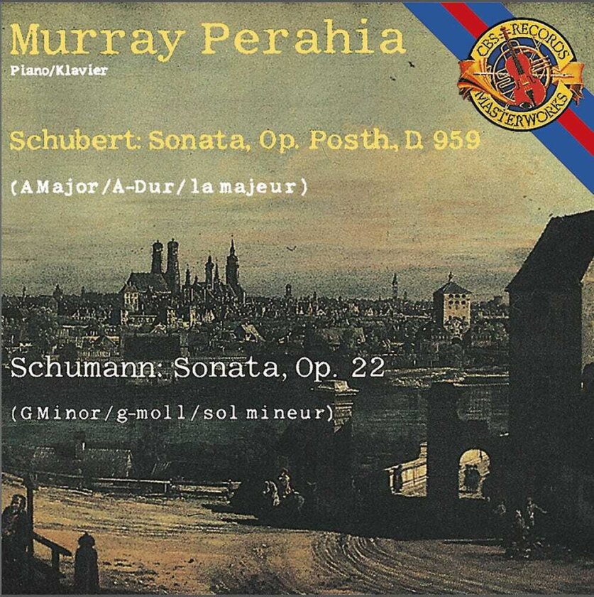 Murray Perahia Sonata In A Major / Sonata In G Minor (schumann) CD