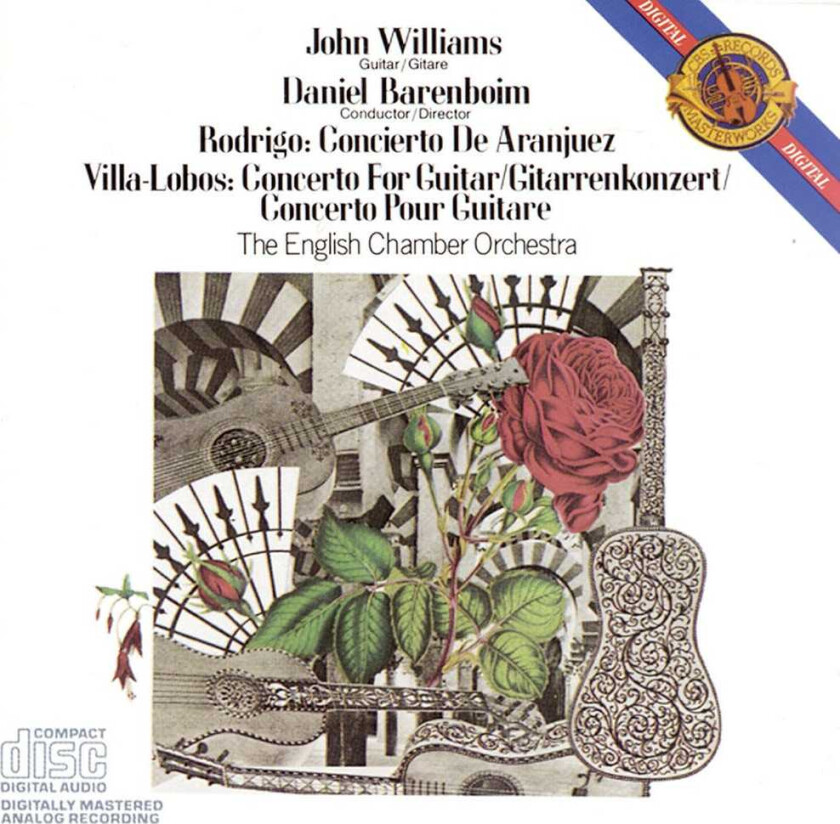 John Williams, English Chamber Orchestra, James Brown Guitar Concerti CD