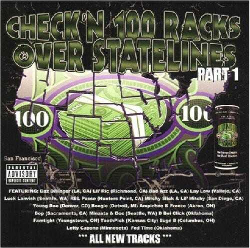 Diverse Artister Checkin 100 Racks Over Statelines 1 CD