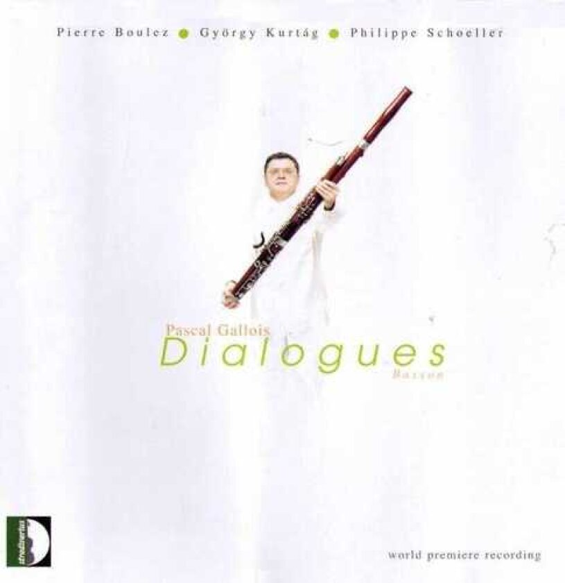 Pascal Gallouis, Garth Knox, Nicholas Isherwood, Pascal Gallois, Sarah O'Brien, György Kurtág, PHILIPPE SCHOELLER Dialogues CD